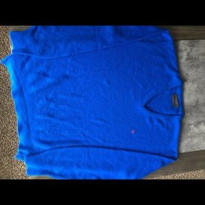 VINTAGE Christian Dior Sweater royal blue size XL